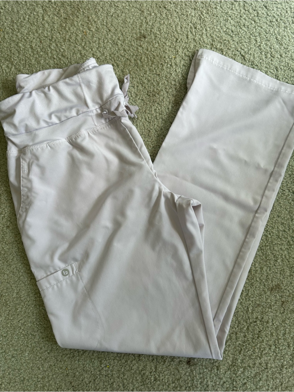 Barco Uniforms Soft Drawstring Scrub Pants - White